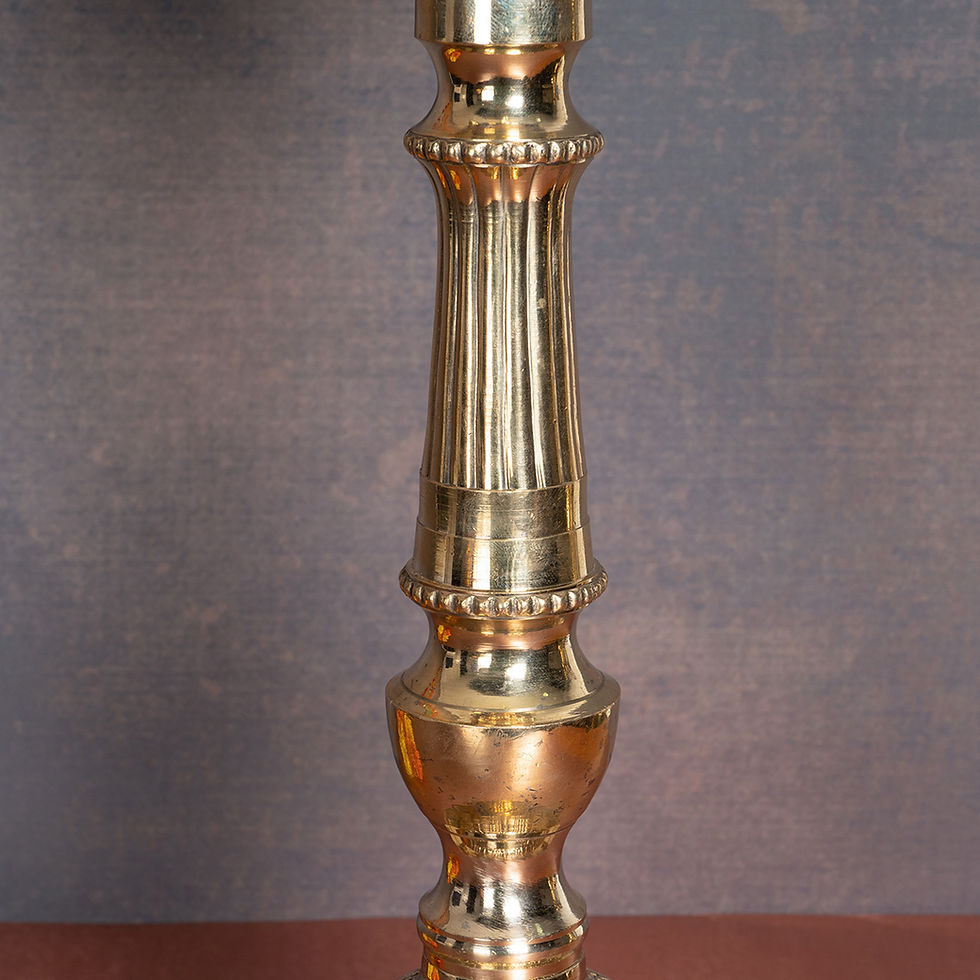 Thumbnail: Brass Peacock Kuthu Vilakku
