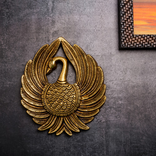 調理器具 Mountain Research / Brass Ornament Brass Peacock Wall Hanging Statue | Brass House