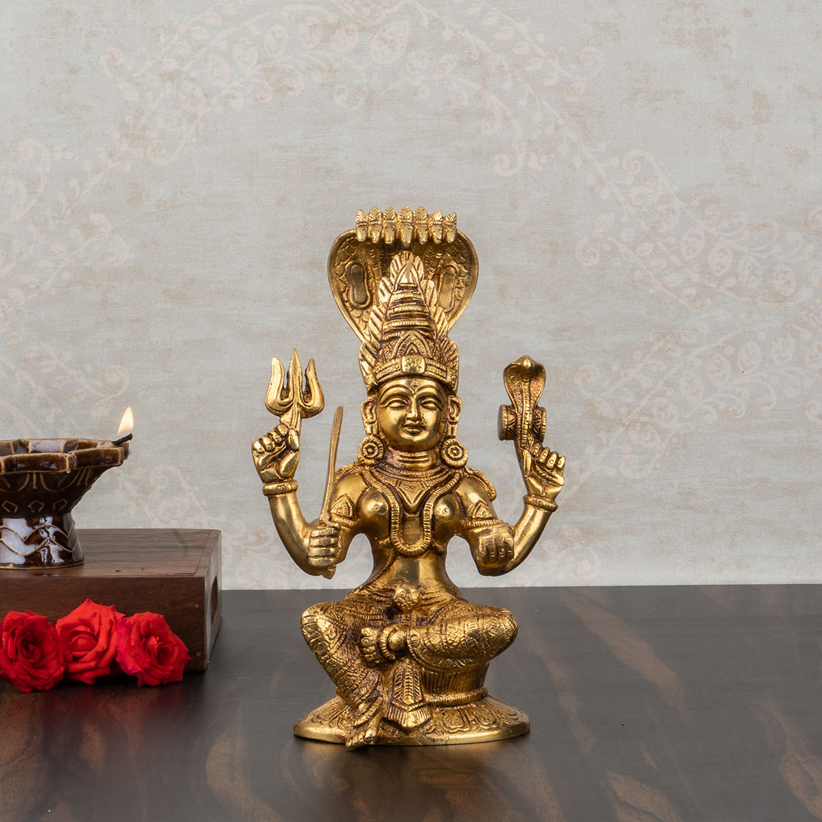Brass Mariyamma Statue