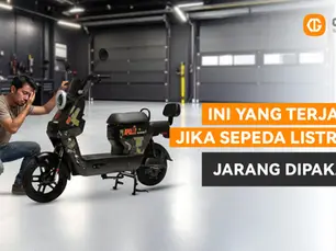 jika sepeda listrik jarang dipakai
