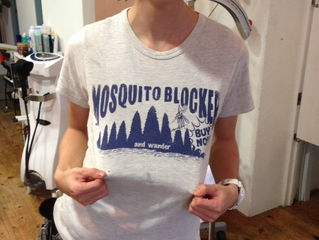 Tシャツ×蚊