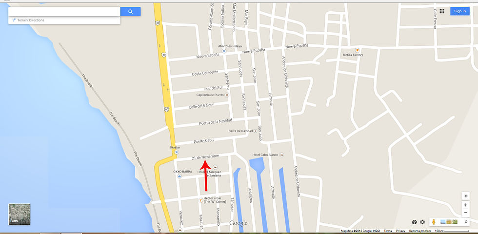 Casa Jorge location