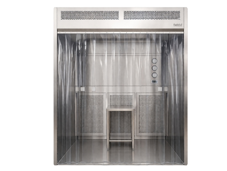 Stainless steel อุปกรณ์ห้องเเล็บปฏิบัติการ sampling booth