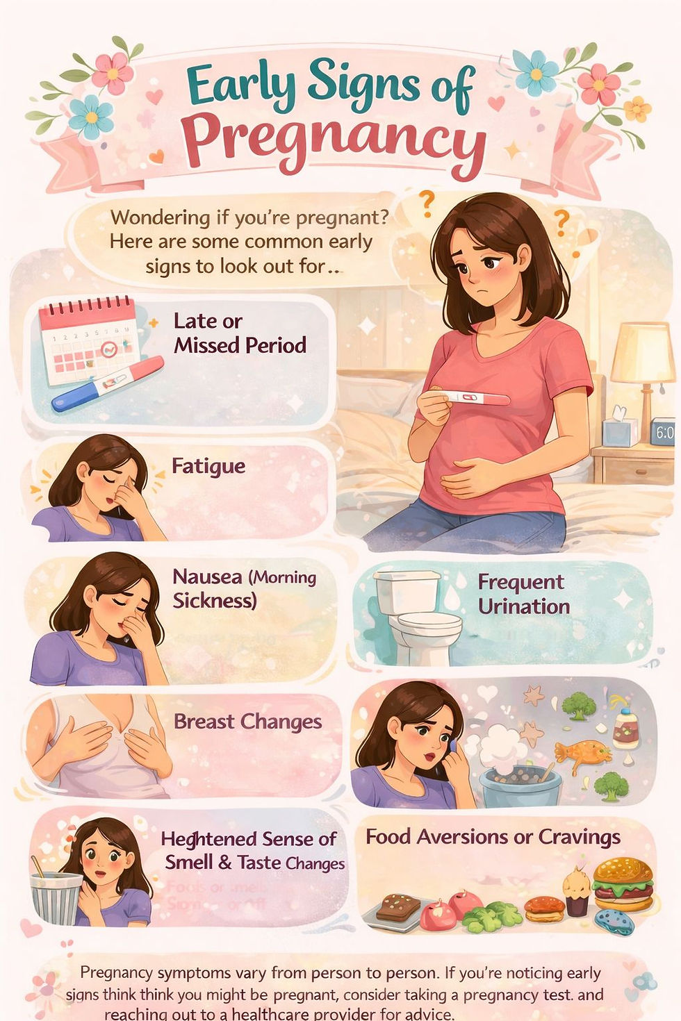 Signs & Symptoms of Pregnancy: What To Know