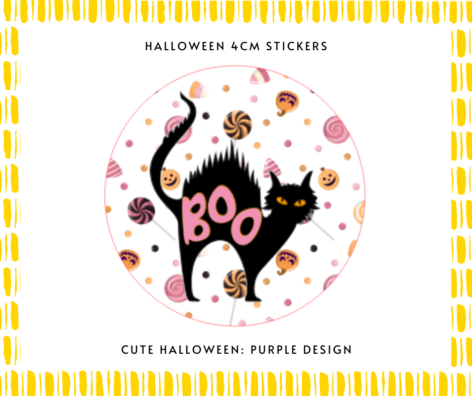 Thumbnail: Cute Halloween: Purple Design