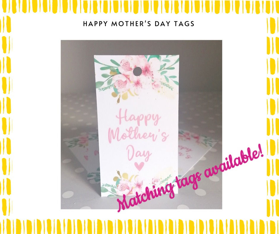 Thumbnail: Happy Mother's Day - Pink Floral Stickers