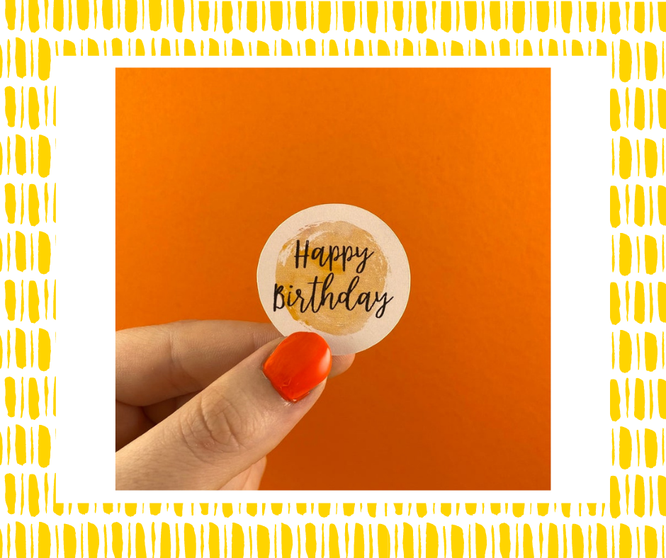 Thumbnail: Happy Birthday Stickers