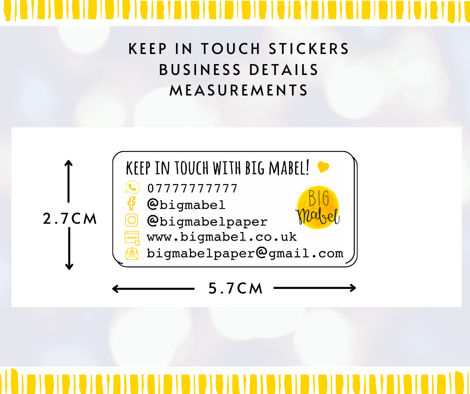 Thumbnail: Keep in Touch Stickers