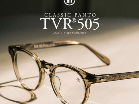 Introducing the all new TVR®505 ทรง Classic Panto จากคอลเลกชันใหม่ล่าสุด Vintage Collection ประจำปี 2026