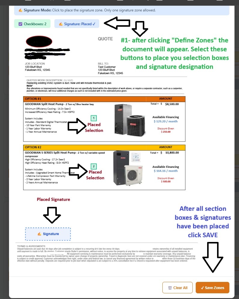 Step 5 - Define Zones