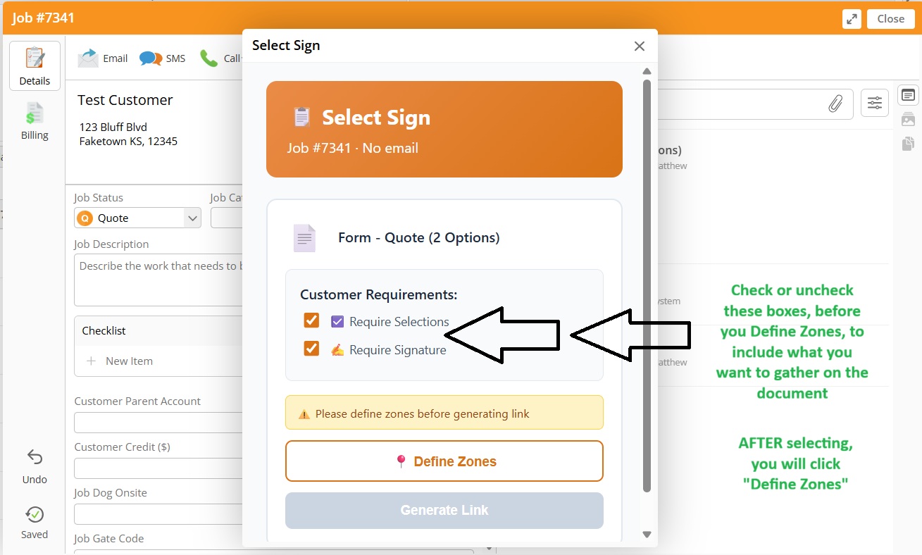 Step 4 - Document Settings