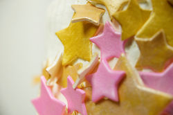 Gold & Pink Pearl stars