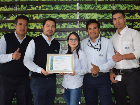 GM OBB del Ecuador reduce intensidad energética y alcanza reconocimiento “ENERGY STAR”