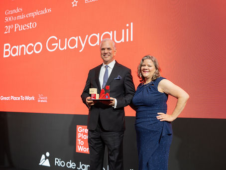 BANCO GUAYAQUIL se posiciona entre los Mejores Lugares para Trabajar de Latinoamérica™ 2026 de Great Place to Work®