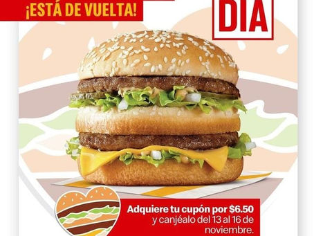 Fundación El Triángulo y McDonald’s lanzó su "Campaña Big Mac"