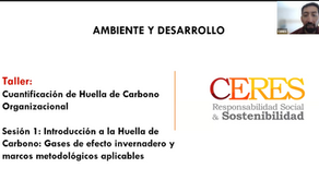 Con el fin de fortalecer las capacidades del sector empresarial frente al cambio climático, CERES dictó un curso de Huella de Carbono