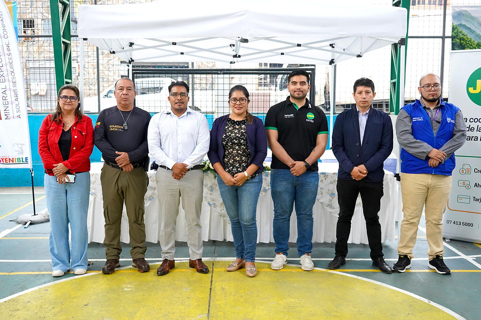 LOWELL MINING impulsó una brigada integral de salud y bienestar mental junto a la Vicepresidencia del Ecuador para beneficiar a comunidades de Limón Indanza