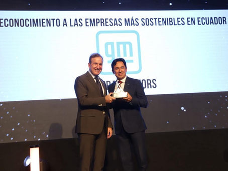 GENERAL MOTORS ECUADOR, una de las Empresas más Sostenibles del Ecuador