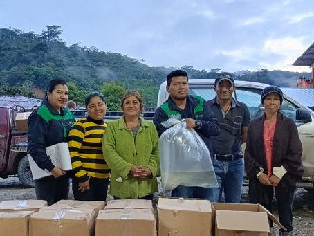 FUNDACIÓN HUMANA PUEBLO A PUEBLO: 46.000 alevines de tilapia impulsan la economía en Centinela del Cóndor
