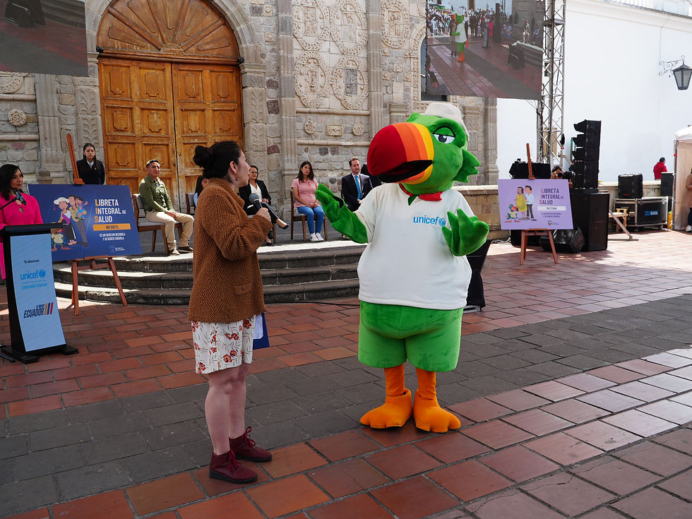 UNICEF: Ecuador presentó la nueva Libreta Integral de Salud para fortalecer la salud de mujeres embarazadas, niñas y niños
