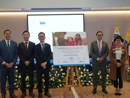 UNICEF, El Ministerio de Salud y KOICA unen esfuerzos para prevenir la desnutrición crónica en Chimborazo y Bolívar