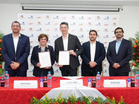 ARCA CONTINENTAL firma acuerdo con el Ministerio de Trabajo para fomentar el empleo juvenil