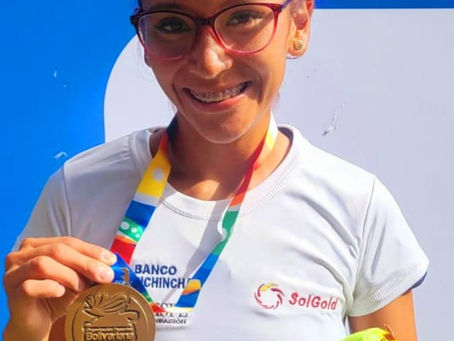 Oro para Ecuador: Karla Jaramillo, embajadora deportiva de SolGold