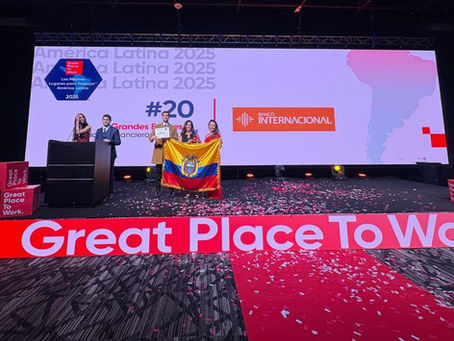 BANCO INTERNACIONAL se posiciona entre Los Mejores Lugares para Trabajar en América Latina 2025