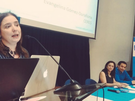 CERES presenta ponencia en Seminario Internacional Las Familias Primero