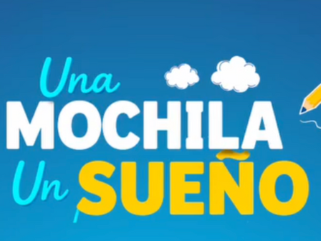 FUNDACIÓN JONATHAN invita a la ciudadanía a sumarse a "Una Mochila, Un Sueño", una campaña que transforma donaciones en oportunidades para aprender