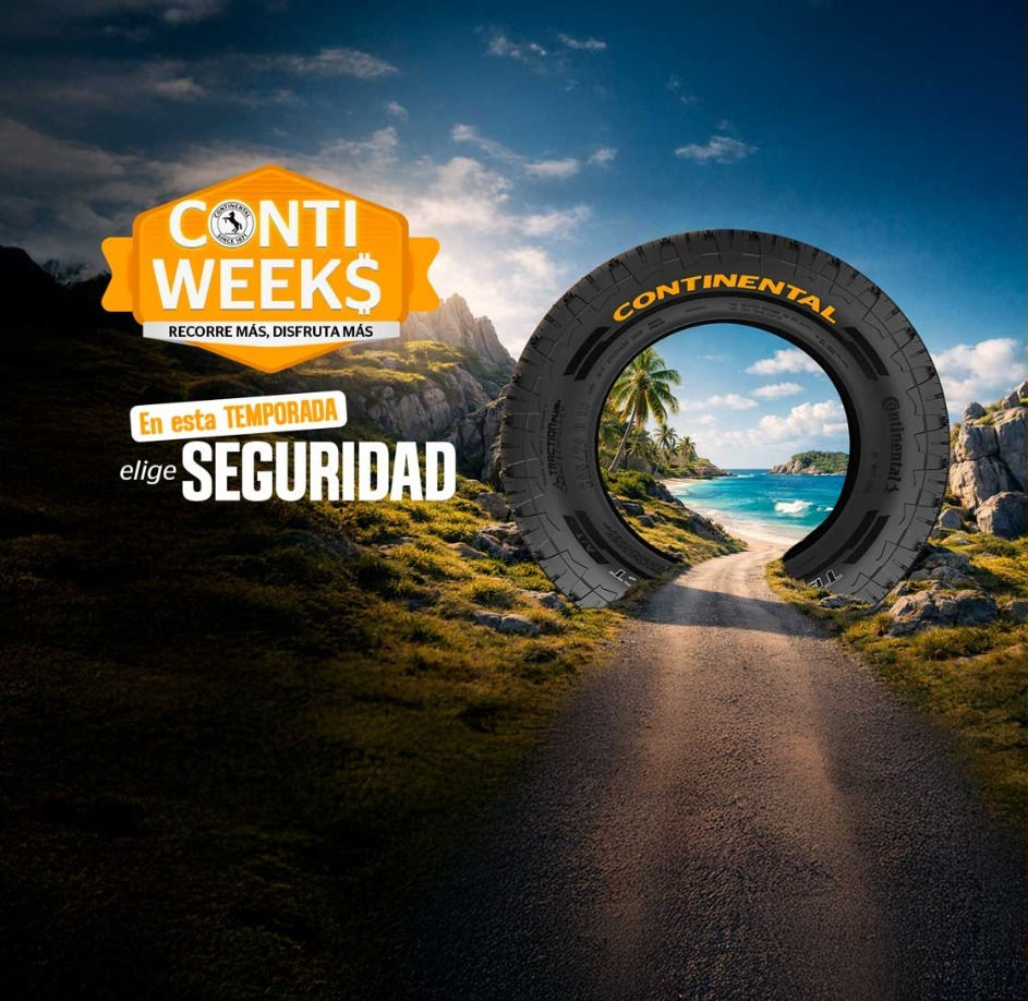 CONTINENTAL refuerza la seguridad vial en temporada alta con su campaña ContiWeeks en Ecuador 