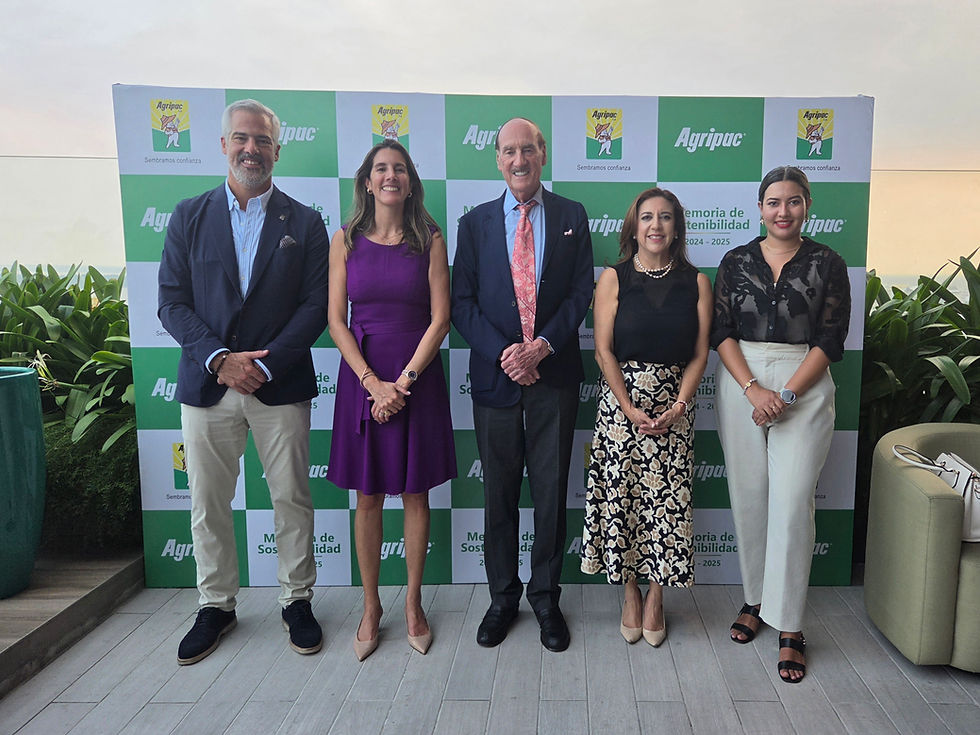 Directora Regional Costa y miembros de la Junta Directiva de CERES acompañaron a Agripac en el lanzamiento de su octava Memoria de Sostenibilidad 2024-2025
