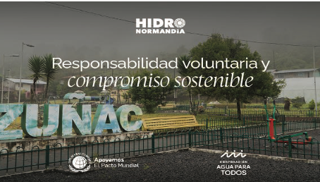 HIDRONORMANDÍA y Zuñac: energía que impulsa el desarrollo comunitario