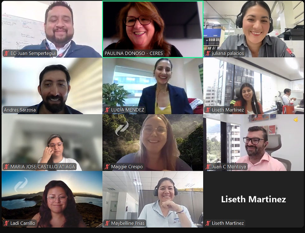 CERES arrancó el curso Estándares GRI y NIIF S1 para fortalecer la divulgación en sostenibilidad