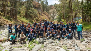TESALIA CBC y Galápagos Guardians retiran más de 250 kilos de residuos del río San Pedro