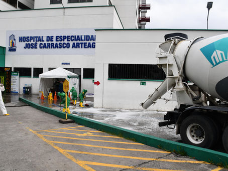 EL GRUPO INDUSTRIAL GRAIMAN a través de Cemento Atenas colabora con la desinfección para apoyar en l