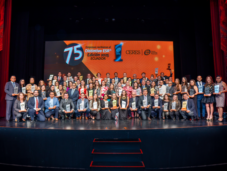 Una noche inolvidable: CERES celebró su vigésimo aniversario y reconoció 75 organizaciones con el Distintivo Empresa Socialmente Responsable