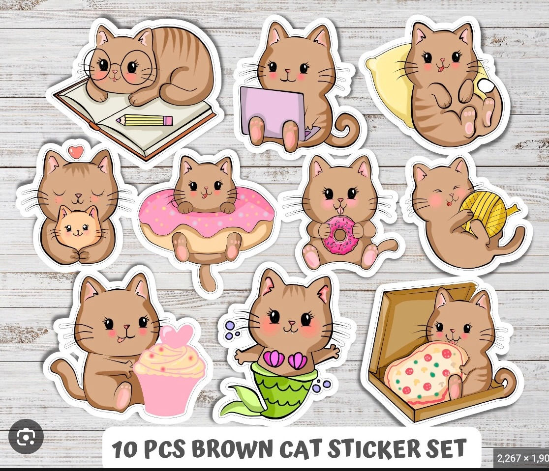 Cat stickers