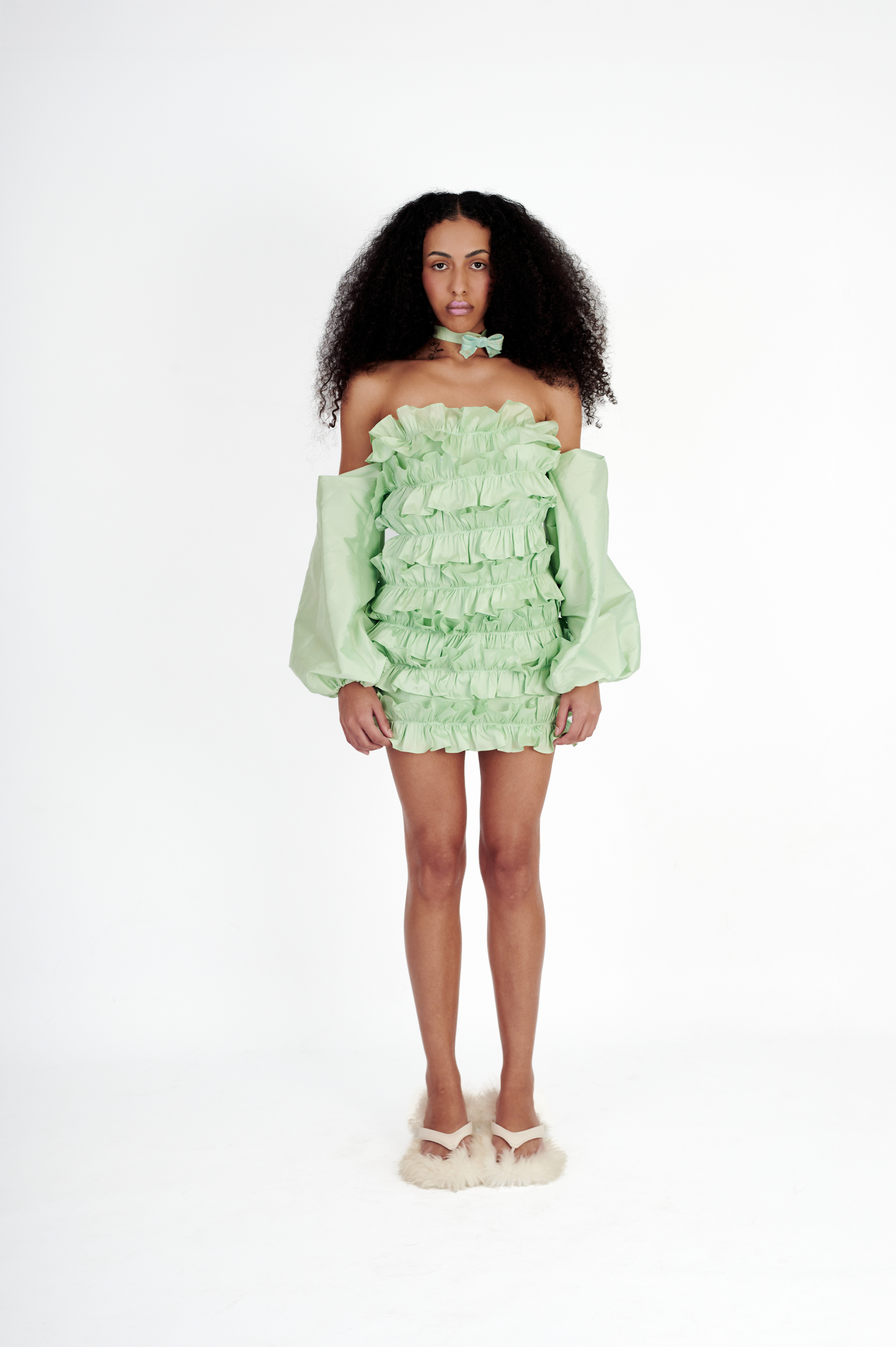 VESTIDO FRUFRU MINI
