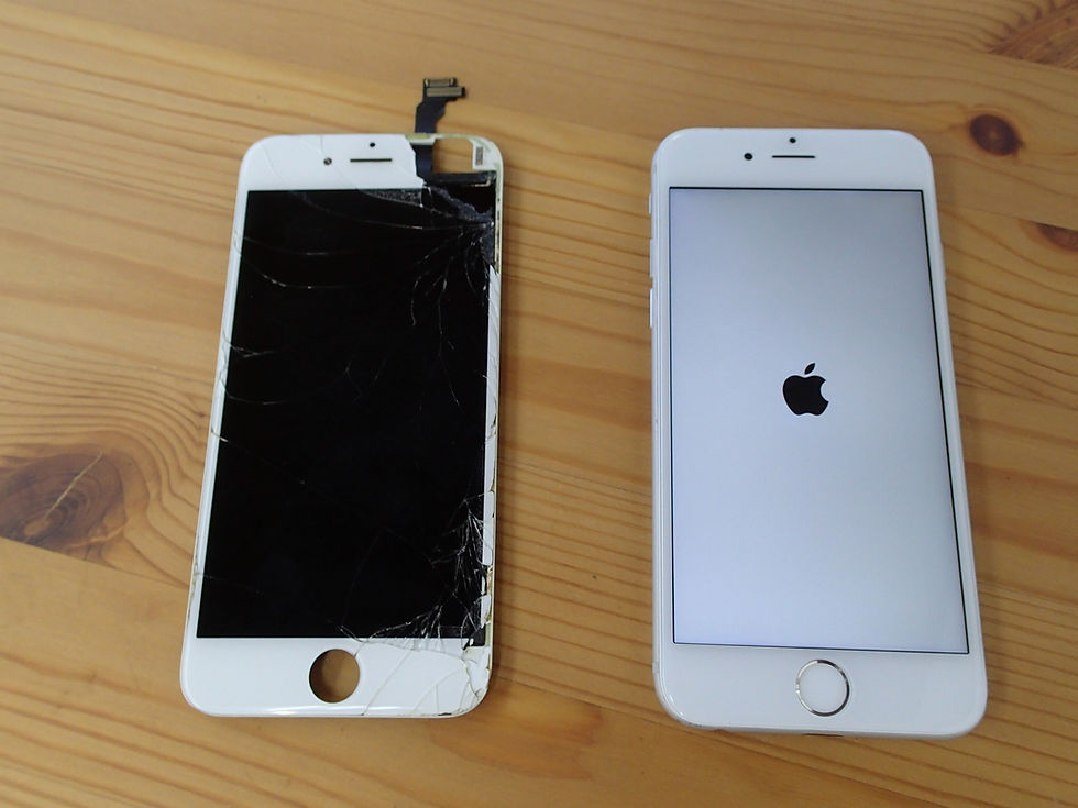 iPhone6画面交換後