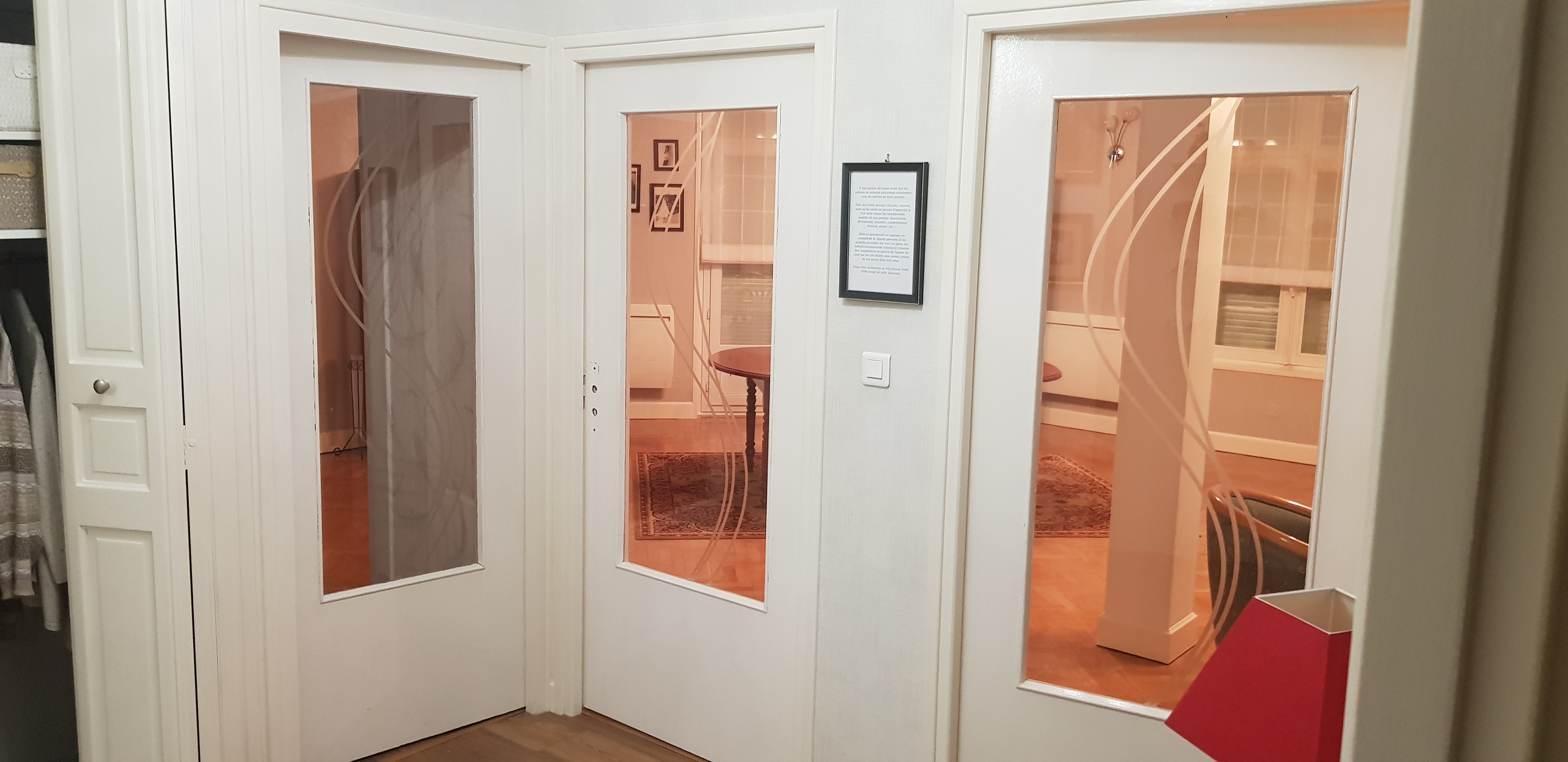 Vitre décoratif
