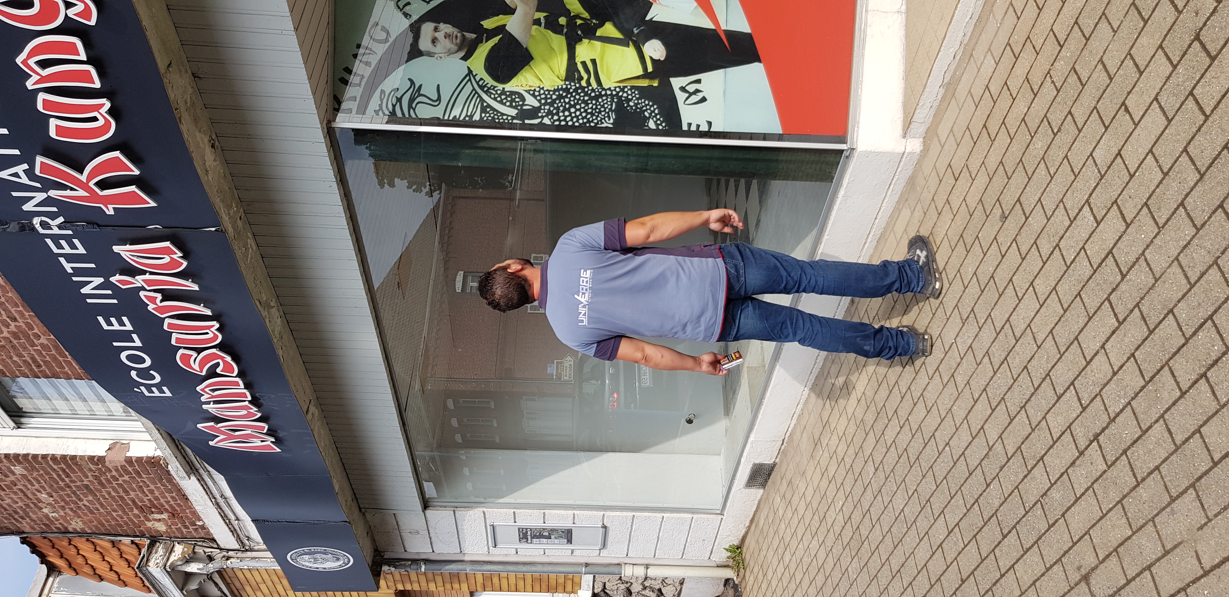 Remplacement de vitrine à Beuvry