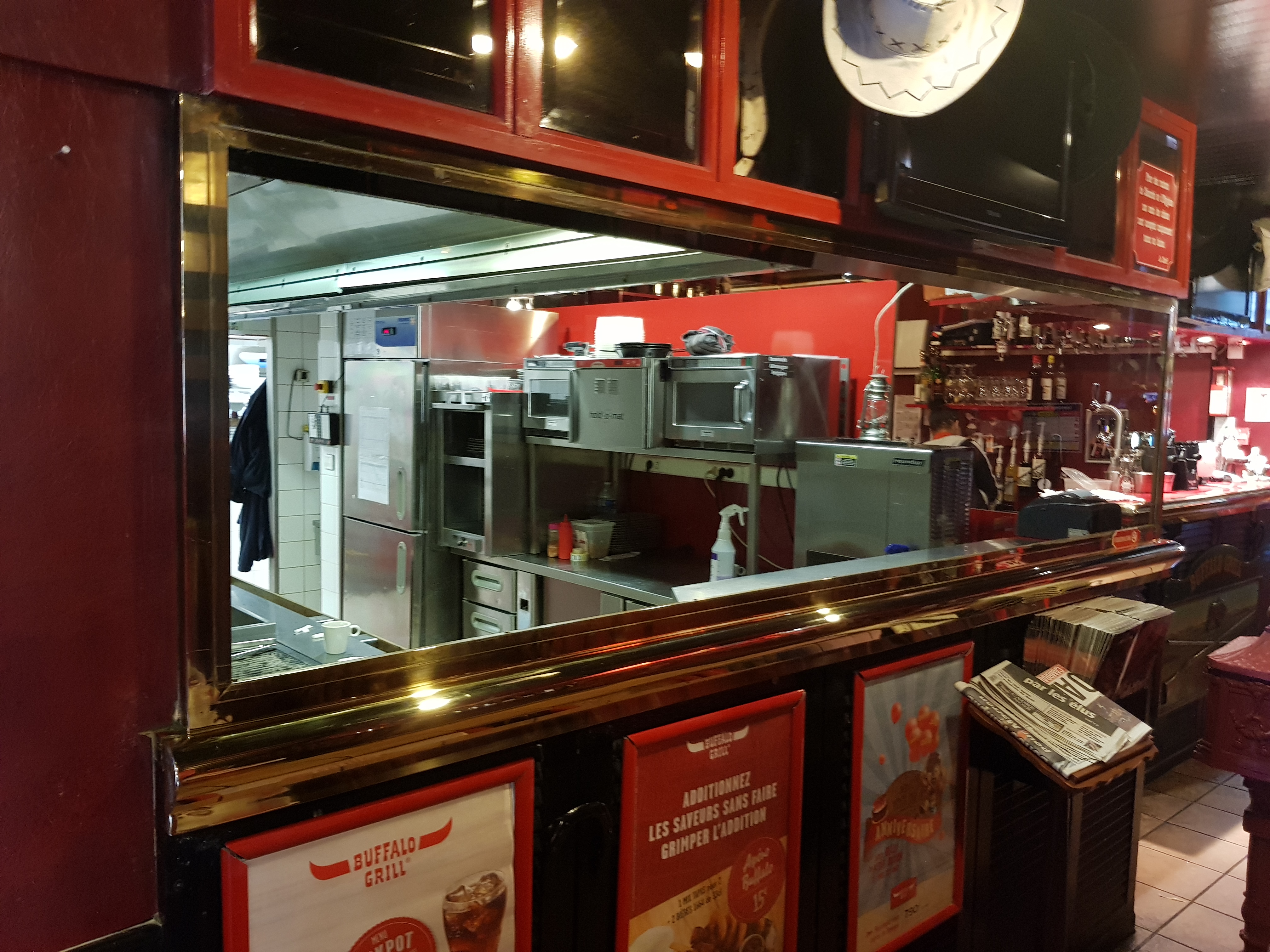 Verre Sécurit Buffalo Grill
