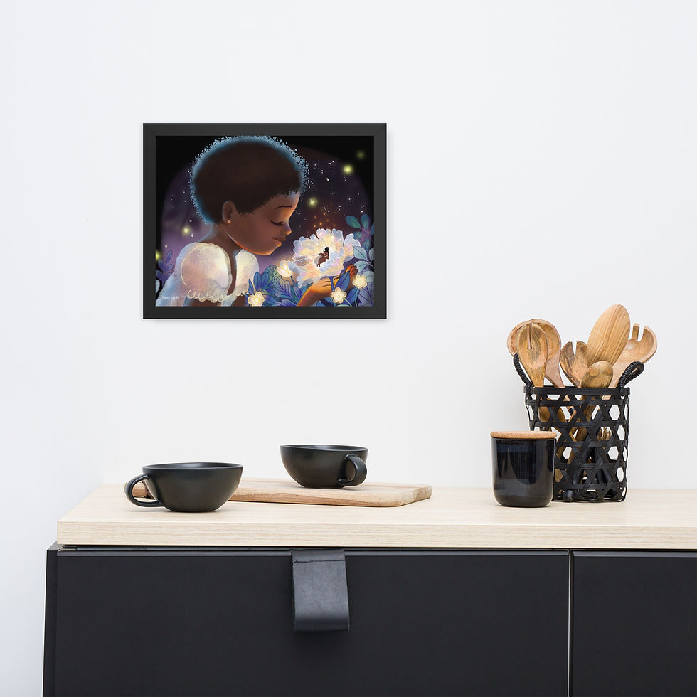 Thumbnail: "Fairy" Framed poster