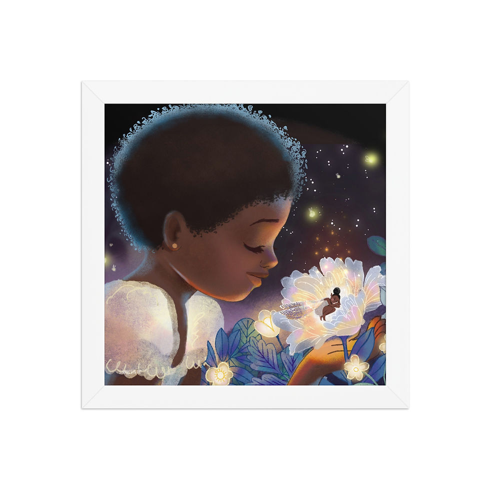 Thumbnail: "Fairy" Framed poster