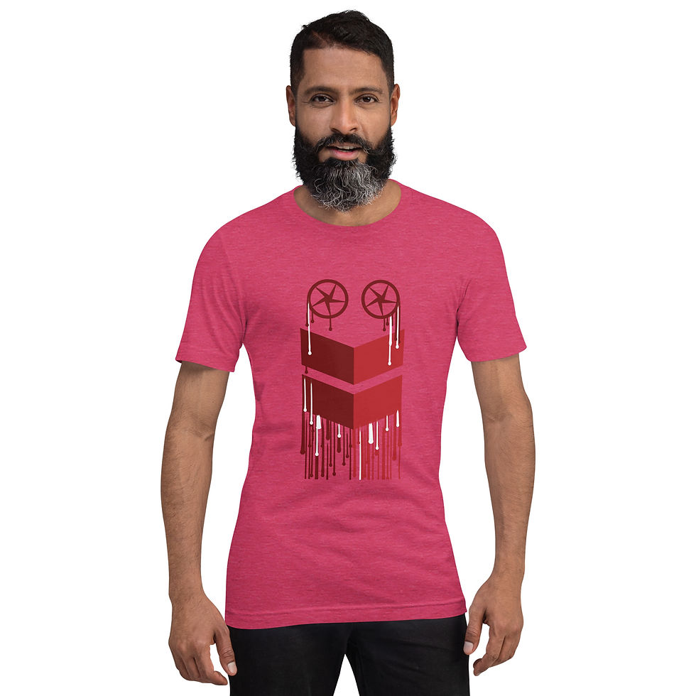 Thumbnail: WARcycle Unisex Logo Drip II T-Shirt (Relaxed Fit)