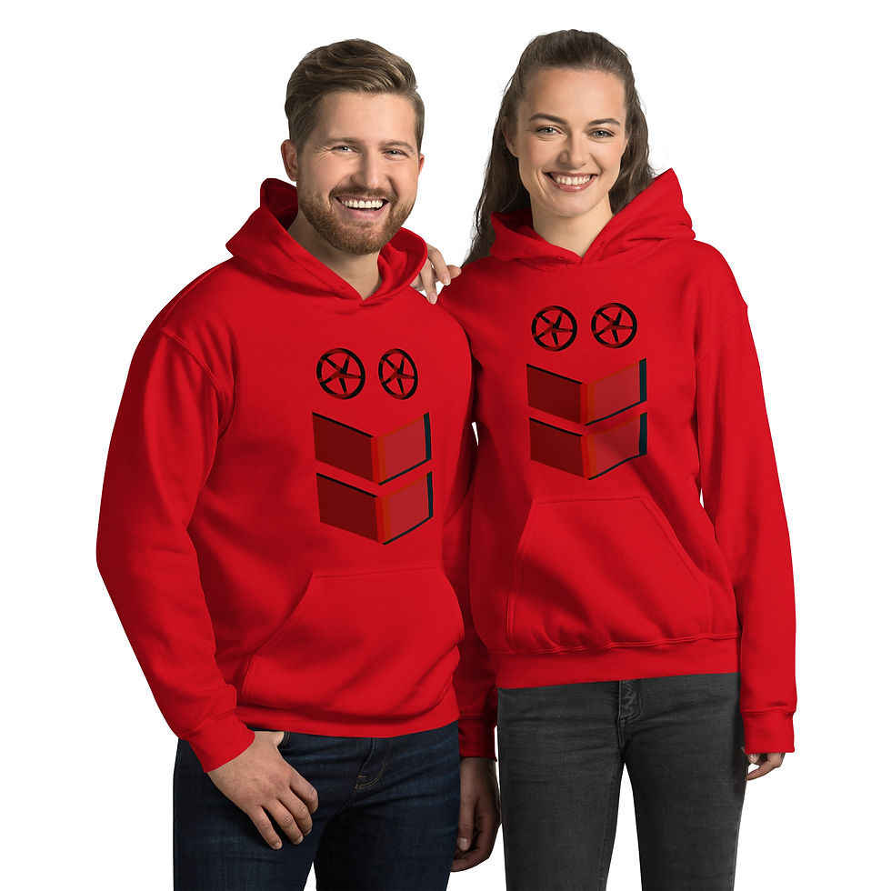 Thumbnail: WARcycle (Double-Logo) Unisex Hoodie