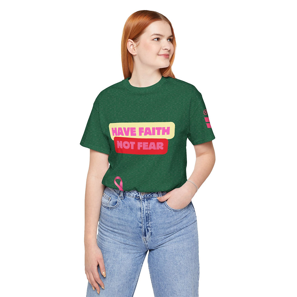 Thumbnail: WARcycle - Breast Cancer Awareness Unisex T-Shirt 