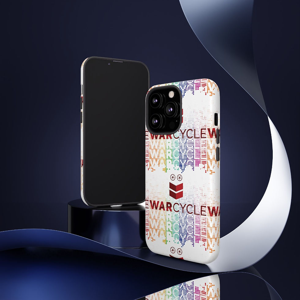 Thumbnail: WARcycle - Tough Cases (IPhone - Galaxy - Pixel) - White Background