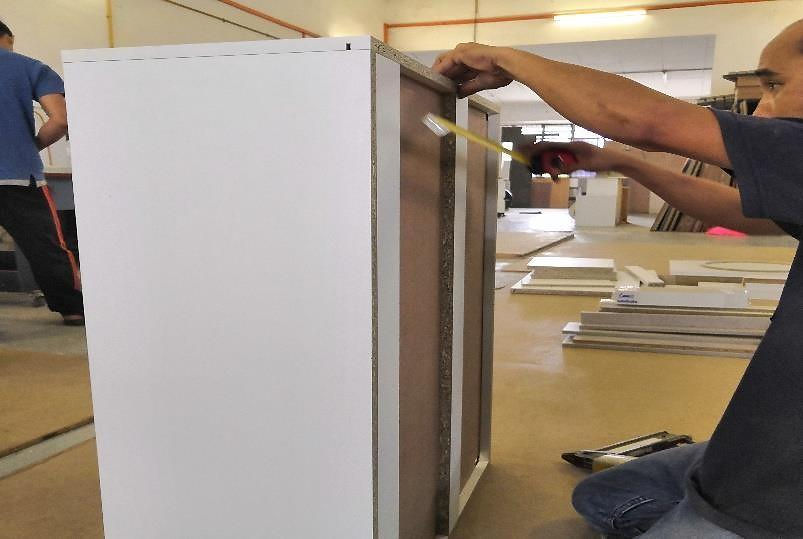 Beukitch Cabinet manufacturing workspace in Penang